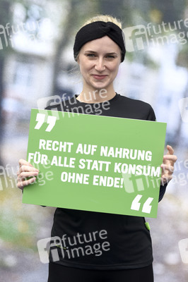 Fototermin der Welthungerhilfe in Berlin