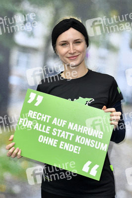 Fototermin der Welthungerhilfe in Berlin