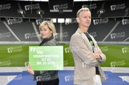 Fototermin der Welthungerhilfe in Berlin