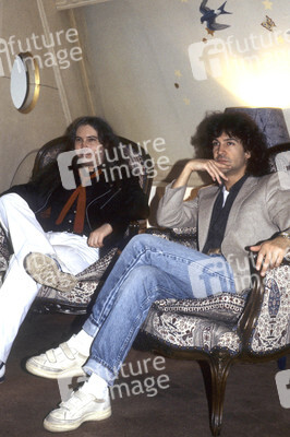 Pressetermin mit Billy Squier in London