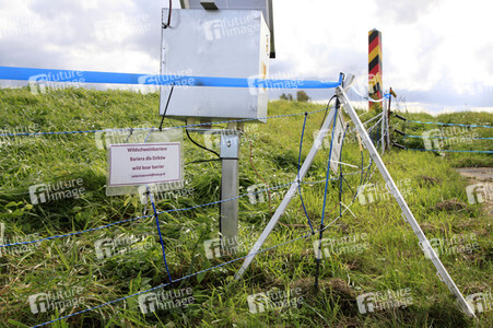 Wildschweinbarriere bei Görlitz
