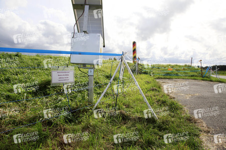 Wildschweinbarriere bei Görlitz