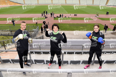 Fototermin der Welthungerhilfe in München