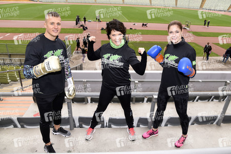 Fototermin der Welthungerhilfe in München