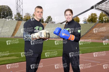 Fototermin der Welthungerhilfe in München