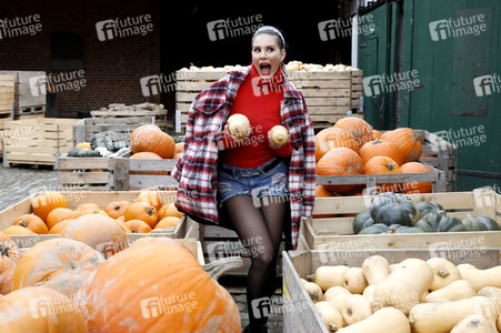 Kürbiskauf mit Dany Michalski in Eldagsen