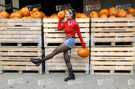 Kürbiskauf mit Dany Michalski in Eldagsen