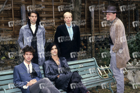 Photoshooting mit Wall of Voodoo in London