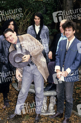 Photoshooting mit Wall of Voodoo in London