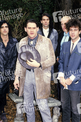 Photoshooting mit Wall of Voodoo in London