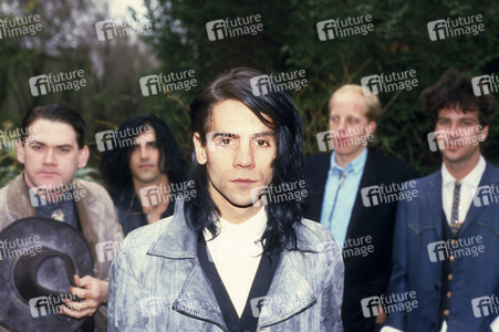 Photoshooting mit Wall of Voodoo in London