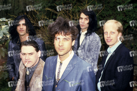 Photoshooting mit Wall of Voodoo in London