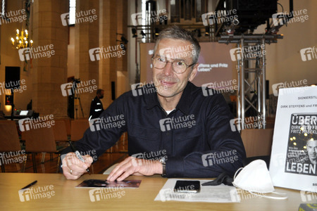 Fototermin mit Dirk Steffens und Fritz Habekuß in Halle