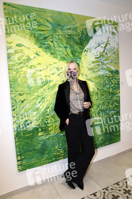 Vernissage 'Farb-Pracht' von Simone von Anhalt in München