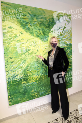 Vernissage 'Farb-Pracht' von Simone von Anhalt in München