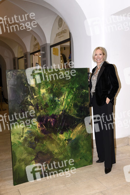 Vernissage 'Farb-Pracht' von Simone von Anhalt in München