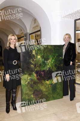 Vernissage 'Farb-Pracht' von Simone von Anhalt in München