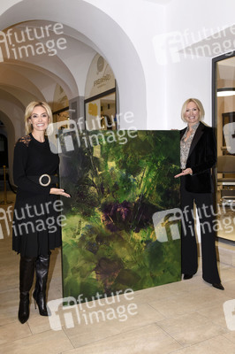 Vernissage 'Farb-Pracht' von Simone von Anhalt in München