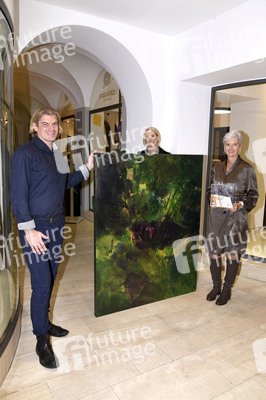 Vernissage 'Farb-Pracht' von Simone von Anhalt in München