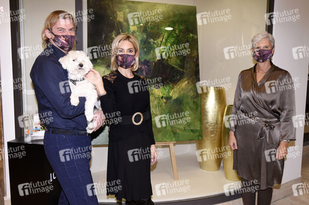 Vernissage 'Farb-Pracht' von Simone von Anhalt in München