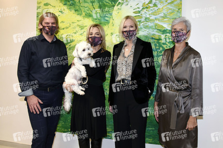 Vernissage 'Farb-Pracht' von Simone von Anhalt in München