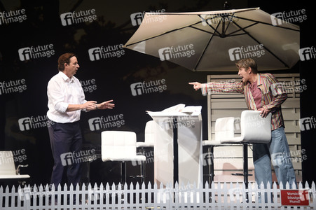 Theaterprobe 'Ein seltsames Paar' in Berlin