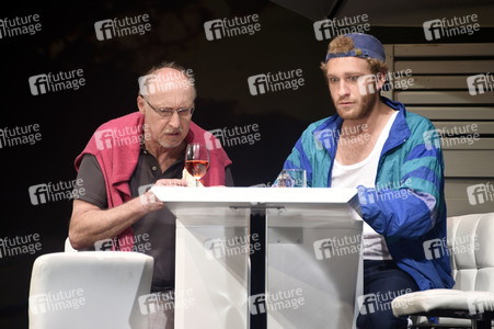 Theaterprobe 'Ein seltsames Paar' in Berlin