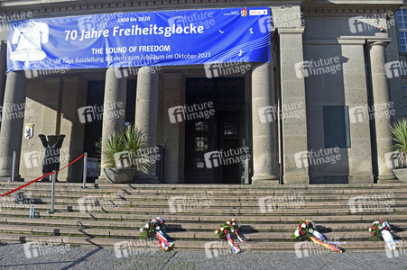 Fototermin 70 Jahre Freiheitsglocke in Berlin