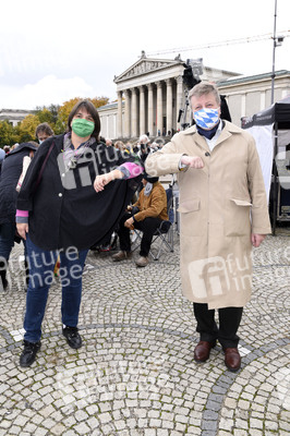 Kundgebung 'Aufstehen für Kultur' in München