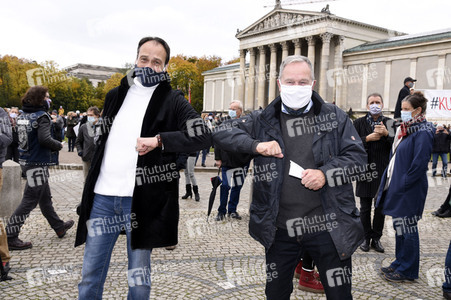 Kundgebung 'Aufstehen für Kultur' in München