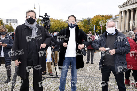 Kundgebung 'Aufstehen für Kultur' in München