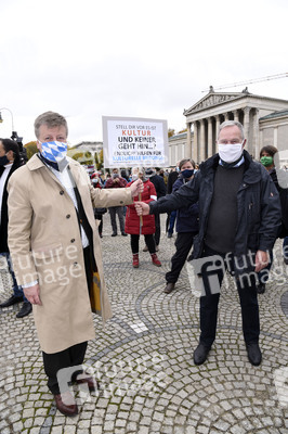 Kundgebung 'Aufstehen für Kultur' in München