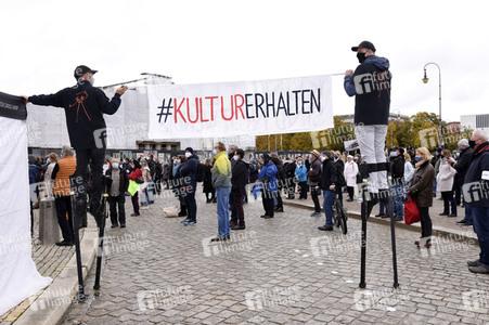 Kundgebung 'Aufstehen für Kultur' in München