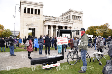 Kundgebung 'Aufstehen für Kultur' in München