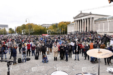 Kundgebung 'Aufstehen für Kultur' in München