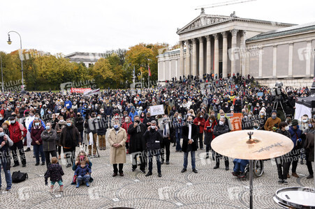 Kundgebung 'Aufstehen für Kultur' in München