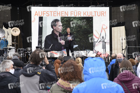 Kundgebung 'Aufstehen für Kultur' in München