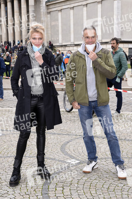 Kundgebung 'Aufstehen für Kultur' in München
