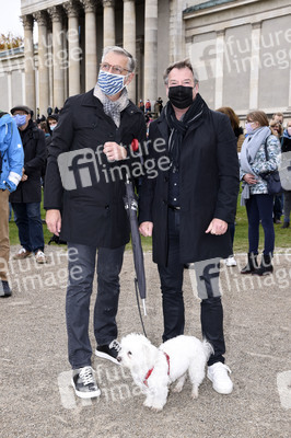 Kundgebung 'Aufstehen für Kultur' in München