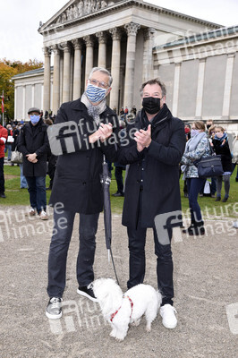 Kundgebung 'Aufstehen für Kultur' in München