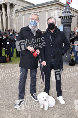 Kundgebung 'Aufstehen für Kultur' in München