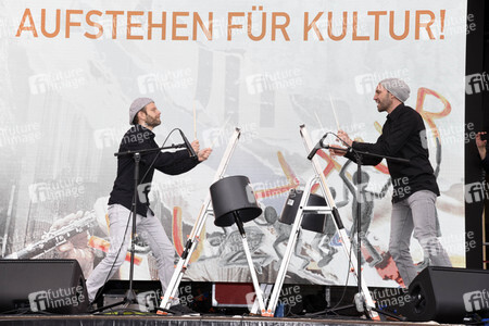 Kundgebung 'Aufstehen für Kultur' in München