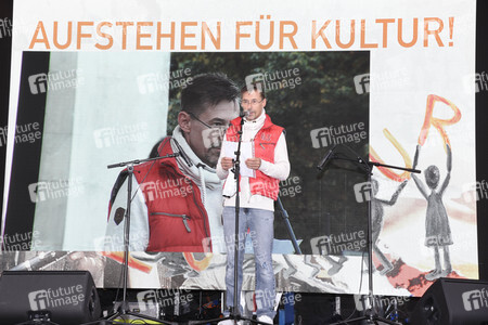 Kundgebung 'Aufstehen für Kultur' in München
