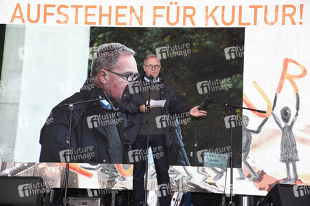 Kundgebung 'Aufstehen für Kultur' in München