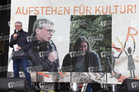 Kundgebung 'Aufstehen für Kultur' in München