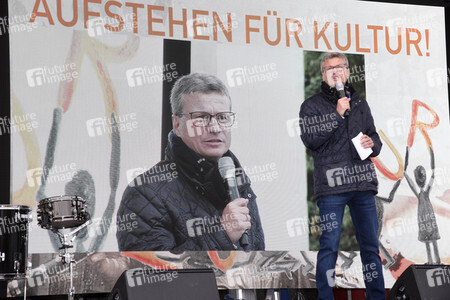 Kundgebung 'Aufstehen für Kultur' in München