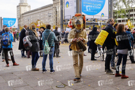 Demonstration gegen die Corona-Maßnahmen in Berlin