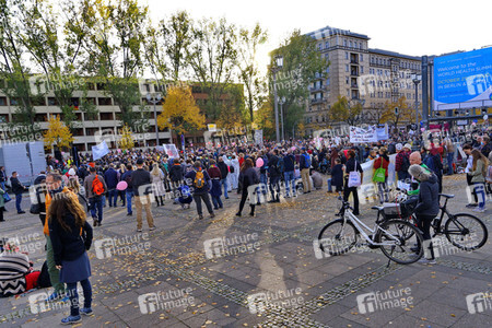 Demonstration gegen die Corona-Maßnahmen in Berlin