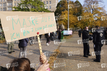 Demonstration gegen die Corona-Maßnahmen in Berlin