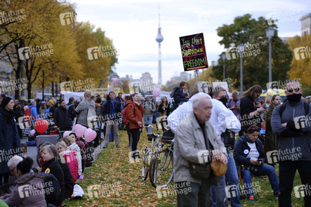 Demonstration gegen die Corona-Maßnahmen in Berlin